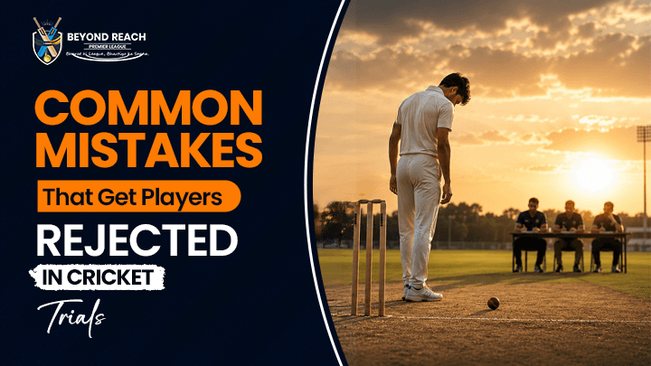 Common Mistakes That Get Players Rejected in Cricket Trials